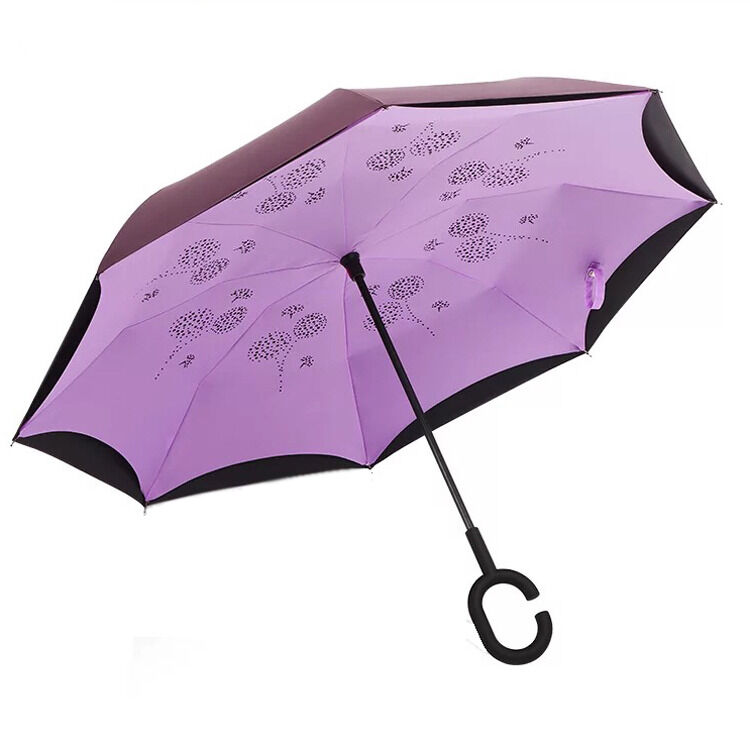 Parapluie de voyage automatique de 105 cm de diamètre ouvert, ouverture et fermeture manuelles, emballage personnalisé, accessoire de voyage portable et durable